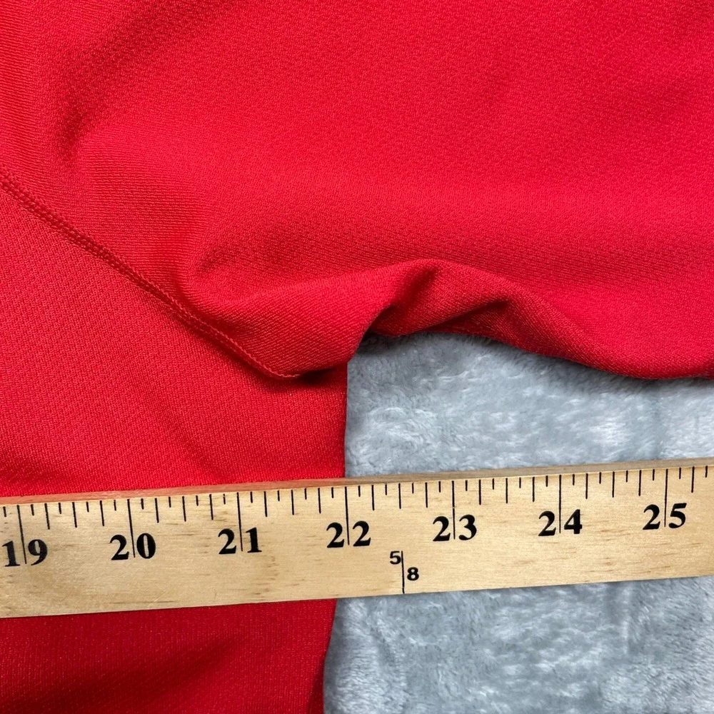Nike Dri-FIT T-Shirt Mens Large Red Short Sleeve Athletic Training Top